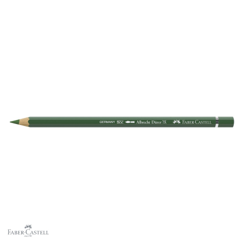 Creion colorat acuarela Faber-Castell Albrecht Durer verde oliv 167, mina 3.8mm, pentru artisti [3]