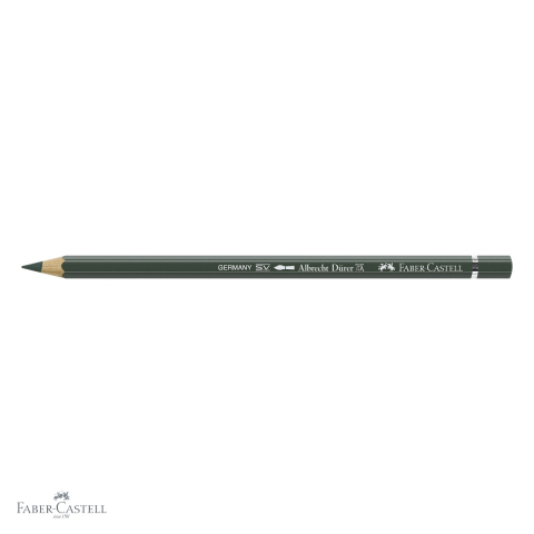 Creion colorat acuarela Faber-Castell Albrecht Durer verde oxid de crom inchis 278, pentru artisti [3]