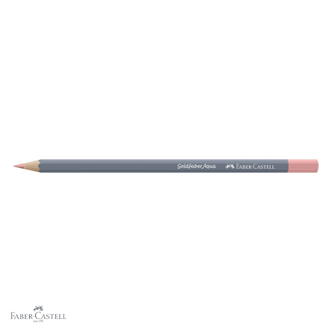 Creion colorat acuarela Faber-Castell Goldfaber 131, nuanta flesh mediu, solubil in apa [3]