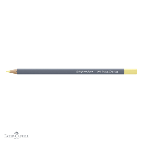 Creion colorat acuarela Faber-Castell Goldfaber galben crom pastel 406 pentru tehnici mixte [3]