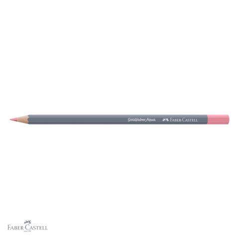 Creion colorat acuarela Faber-Castell Goldfaber, nuanta flesh inchis 130, mina 3.3mm, pentru tehnici mixte [3]
