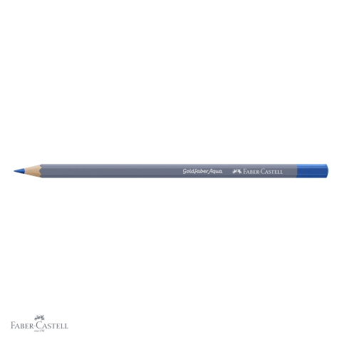 Creion colorat acuarela Faber-Castell Goldfaber, nuanta turcoaz albastrui 149, mina 3.3mm [3]