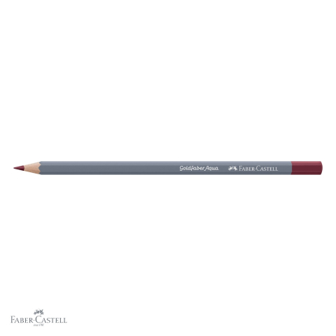 Creion colorat acuarela Faber-Castell Goldfaber rosu indian 192, mina 3.3mm, solubil in apa [3]