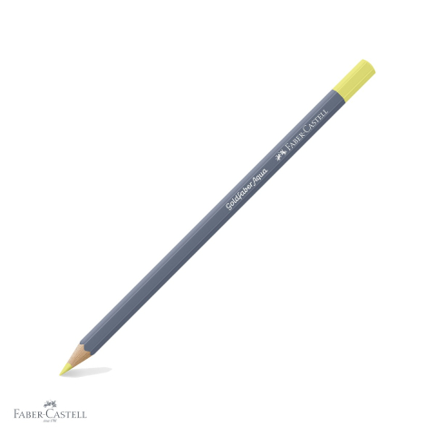 Creioane colorate - Creion colorat acuarela Faber-Castell Goldfaber verde de mai pastel 470