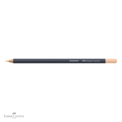 Creion colorat Faber-Castell Goldfaber, nuanta Flesh Deschis 132, mina moale 3.3 mm, pentru desen artistic [3]