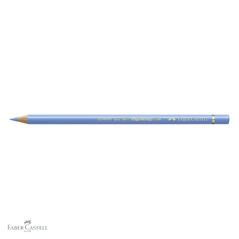 Creion colorat Faber-Castell Polychromos Albastru Cer, mina 3.8 mm pe baza de ceara, rezistent la apa, pentru artisti [3]