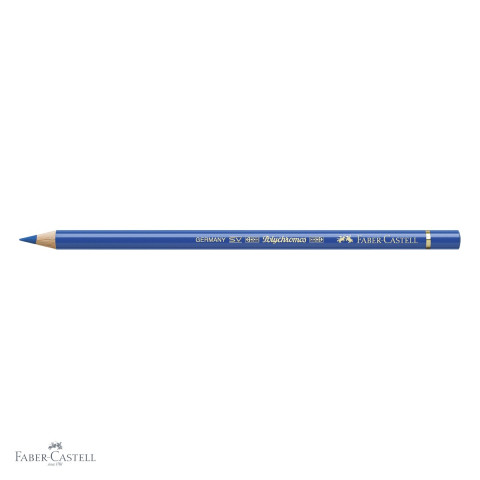 Creion colorat Faber-Castell Polychromos albastru cobalt-verzui, mina moale pe baza de ceara, pentru artisti [3]