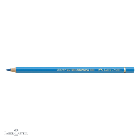 Creion colorat Faber-Castell Polychromos albastru inchis, mina 3.8 mm, rezistent la apa, pentru artisti [3]