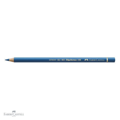 Creion colorat Faber-Castell Polychromos Bluish Turquoise, mina moale pe baza de ceara, rezistent la apa, pentru desen artistic [3]