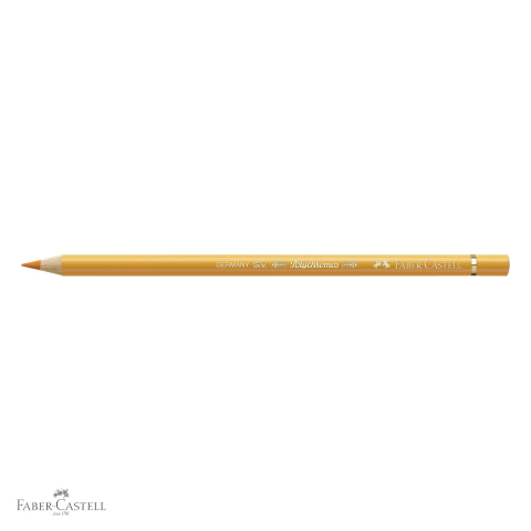 Creion colorat Faber-Castell Polychromos galben crom inchis, mina 3.8 mm, pentru artisti si grafica profesionala [3]
