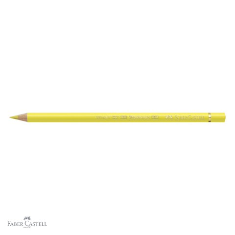 Creion colorat Faber-Castell Polychromos galben lamaie, mina 3.8 mm, rezistent la apa, pentru artisti [3]