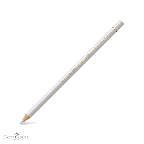 Creioane colorate permanente - Creion colorat Faber-Castell Polychromos, gri rece I, mina groasa pe baza de ceara, pentru desen artistic