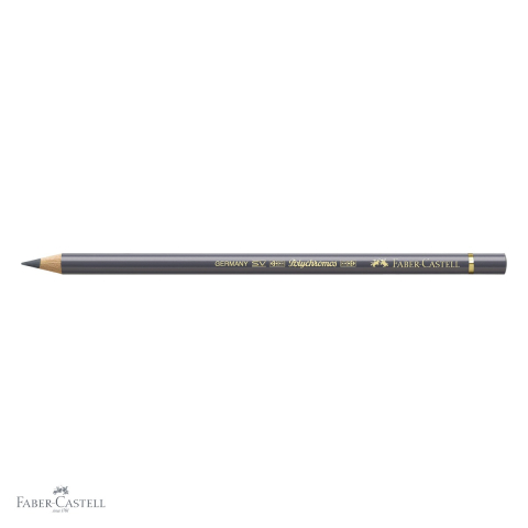 Creion colorat Faber-Castell Polychromos gri rece V, mina 3.8 mm, rezistent la apa, pentru artisti [3]