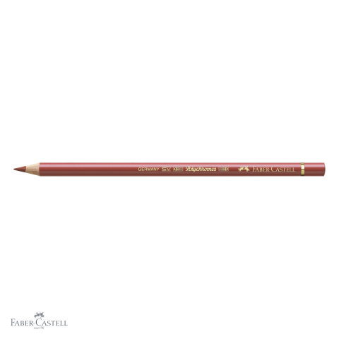 Creion colorat Faber-Castell Polychromos Rosu Venetian, mina moale pe baza de ceara, rezistent la apa, pentru artisti [3]