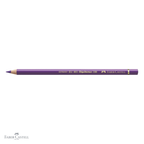 Creion colorat Faber-Castell Polychromos Violet Mangan, mina moale pe baza de ceara, pentru artisti [3]