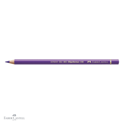 Creion colorat Faber-Castell Polychromos violet purpuriu, mina moale pe baza de ceara, pentru desen si grafica artistica [3]