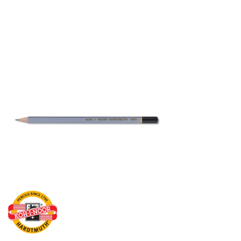 Creion desen grafit 2B Koh-I-Noor, forma hexagonala, mina moale pentru desen artistic [2]