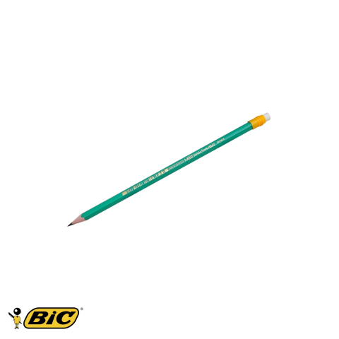 Creion grafit Bic Evolution 655 HB cu guma, corp hexagonal flexibil, pentru scoala si birou [3]