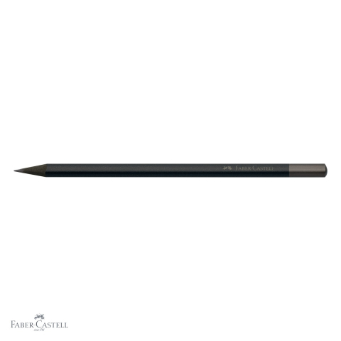 Creion grafit Faber-Castell Urban All Black, forma hexagonala, varf rezistent, pentru scris si desen [3]