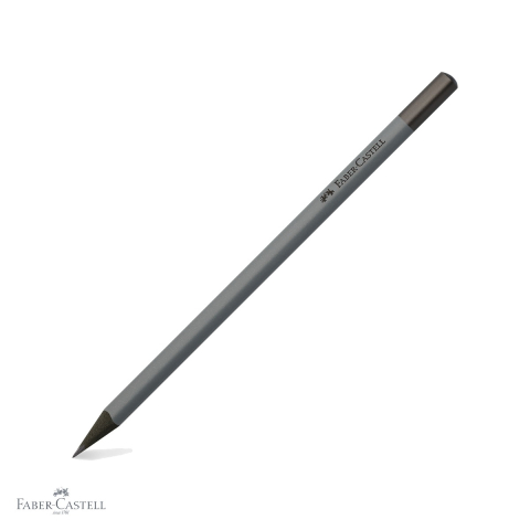 Creioane si ascutitori - Creion grafit Faber-Castell Urban, gri piatra, forma triunghiulara ergonomica, pentru scris si desen