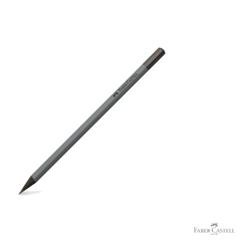 Creion grafit Faber-Castell Urban, gri piatra, forma triunghiulara ergonomica, pentru scris si desen [2]