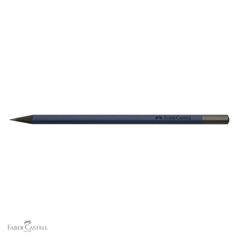 Creion grafit Faber-Castell Urban, lemn negru albastru navy, forma triunghiulara ergonomica, pentru scoala si birou [3]