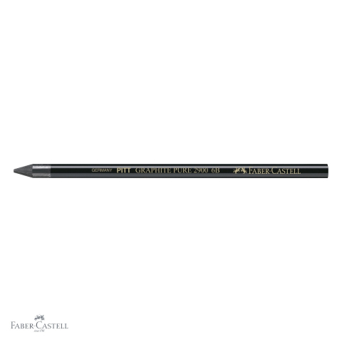 Creion grafit fara lemn 6B Faber-Castell Pitt Monochrome, nuante expresive, pentru arta si grafica [3]