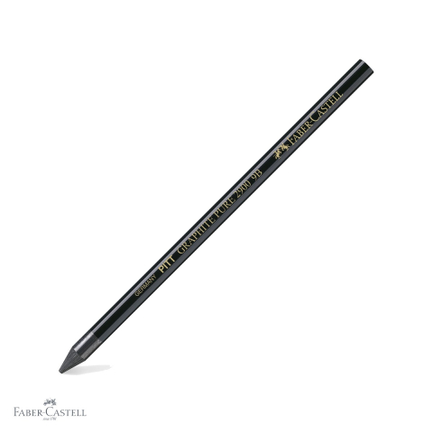 Desen grafit si carbune - Creion grafit fara lemn 9B Faber-Castell Pitt Monochrome, nuante expresive, pentru acoperire suprafete mari