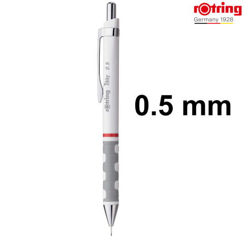 Creion Mecanic 0.5mm cu Design Ergonomic pentru Scris si Desen, cu Finisaj Alb Modern [1]