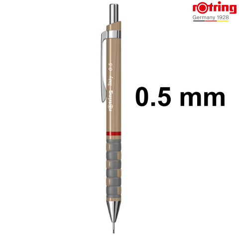 Creion Mecanic 0.5mm cu Design Ergonomic pentru Scris si Desen, cu Finisaj Maro Clasic si Elegant [1]