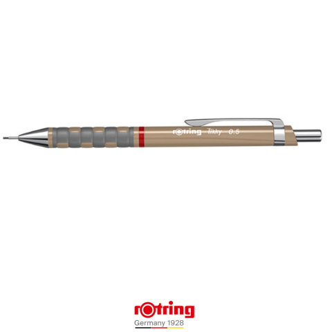 Creion Mecanic 0.5mm cu Design Ergonomic pentru Scris si Desen, cu Finisaj Maro Clasic si Elegant [2]