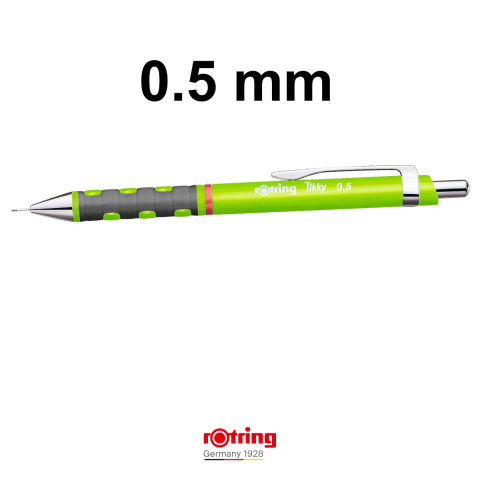 Creion Mecanic 0.5mm cu Design Ergonomic pentru Scris si Desen, cu Finisaj Verde Neon Vibrant si Modern [2]