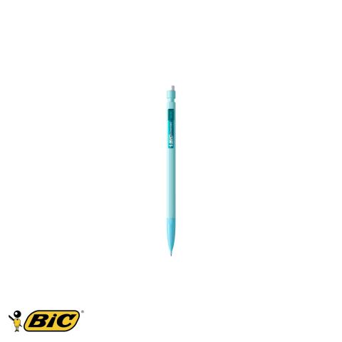 Creioane si ascutitori - Creion mecanic Bic Matic 0.7mm, culori pastel, corp hexagonal cu radiera, pentru scris si desen