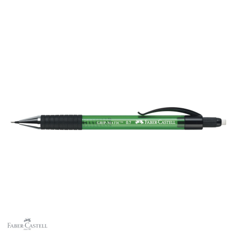 Creion mecanic Faber-Castell Grip-Matic 1377 verde, mina 0.7mm, sistem automat [3]