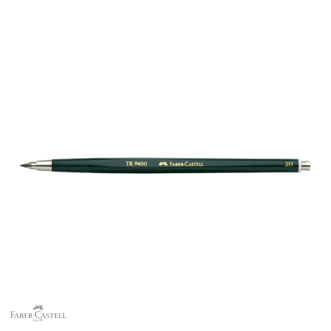 Creion mecanic Faber-Castell TK 9400 2mm duritate 2H pentru desen tehnic si schite profesionale [3]