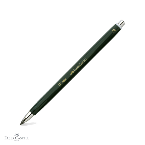Birotica papetarie - Creion mecanic Faber-Castell TK 9400 3.15mm 5B pentru desen artistic si schite tehnice