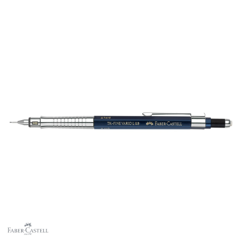Creion mecanic Faber-Castell TK-Fine Vario L 0.5mm, mecanism reglabil, grip metalic ergonomic [3]