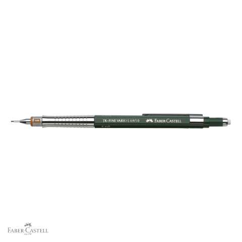 Creion mecanic Faber-Castell TK-Fine Vario L.9 1.0mm, grip ergonomic metalic, pentru scris si desen tehnic [3]