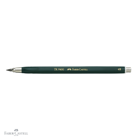 Creion mecanic Faber-Castell TK9400 3.15mm 4B pentru desen tehnic si schite profesionale [3]