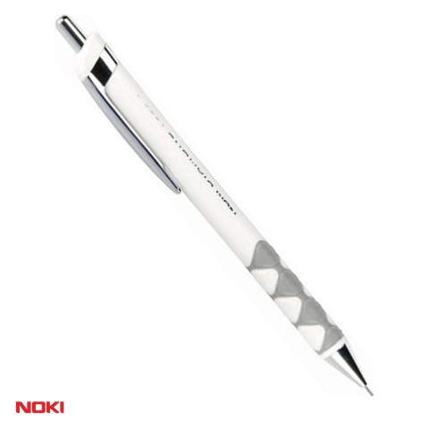Instrumente de scris - Creion mecanic NOKI Diamond, mina 0.9 mm, grip ergonomic, alb