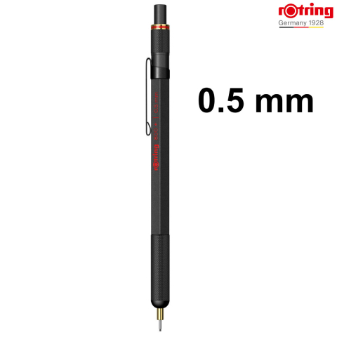 Creion Mecanic Profesional 0.5mm pentru Desen Tehnic, Scris si Utilizare pe Tableta, cu Accesorii Placate cu Aur 23K si Grip Randalinat [1]