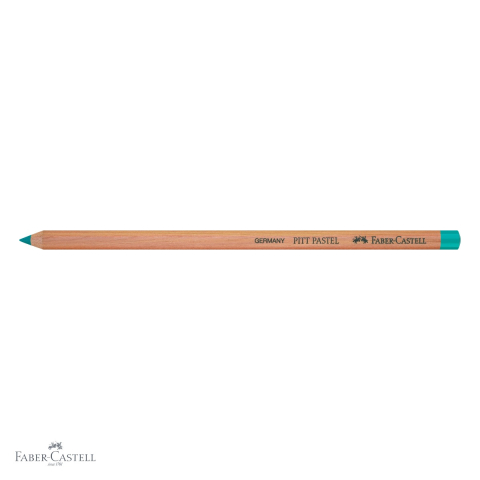Creion pastel pe baza de ulei Faber-Castell Pitt, verde cobalt, pentru detalii fine si contururi profesionale [3]