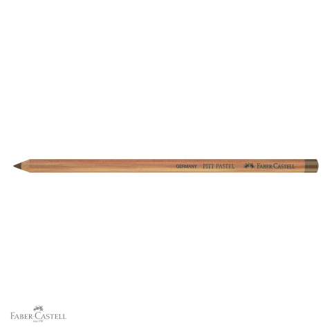 Creion pastel Pitt Faber-Castell, maro clar, mina extra-groasa 4.3 mm, pentru artisti [3]
