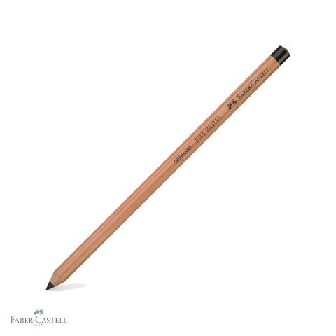 Creion pastel Pitt Faber-Castell negru, mina groasa 4.3 mm, pentru detalii fine si linii profesionale [0]