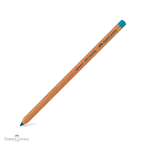 Creioane pastel uleioase - Creion pastel Pitt Faber-Castell, turcoaz cobalt, pe baza de ulei, pentru detalii fine si contururi
