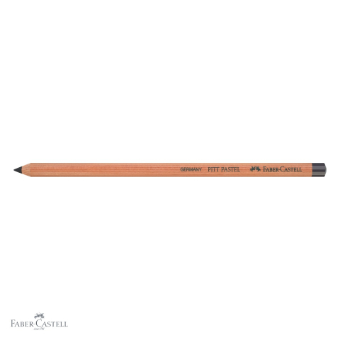 Creion pastel profesional Faber-Castell Pitt, culoare gri Payne, pe baza de ulei, pentru detalii fine si contururi [3]