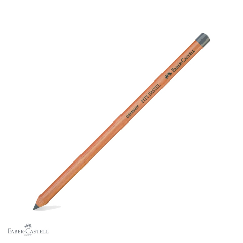 Creioane pastel soft - Creion pastel profesional Faber-Castell Pitt, gri rece IV, mina groasa 4.3 mm, pentru detalii fine si linii de precizie