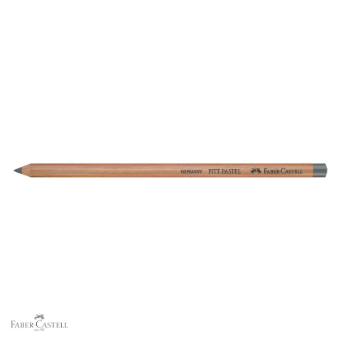 Creion pastel profesional Faber-Castell Pitt, gri rece IV, mina groasa 4.3 mm, pentru detalii fine si linii de precizie [3]