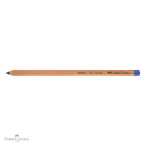 Creion pastel uleios Faber-Castell Pitt, albastru cobalt, pentru contururi si detalii fine [3]