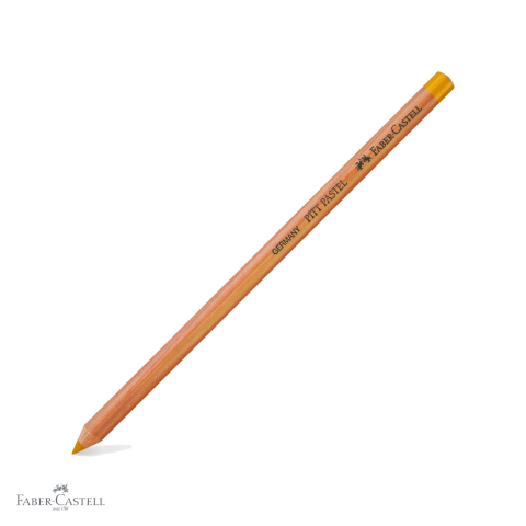 Creioane pastel uleioase - Creion pastel uleios Faber-Castell Pitt, galben ocru deschis, pentru detalii fine si contururi artistice